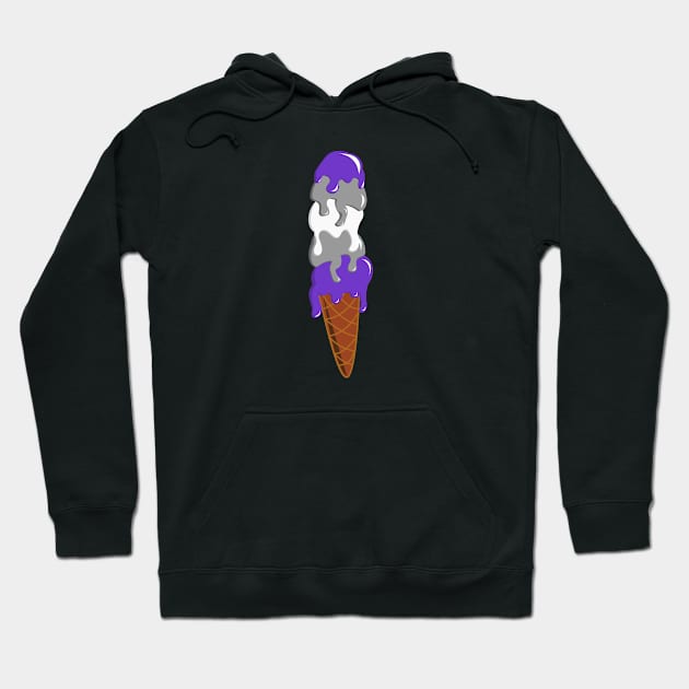 Scooped High for Pride Hoodie by traditionation